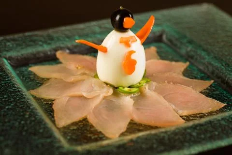 Tuna appetizer Stock Photos