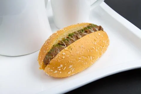 Tuna Bread Foto stock