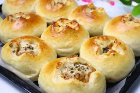 Tuna Bread Stock Photos