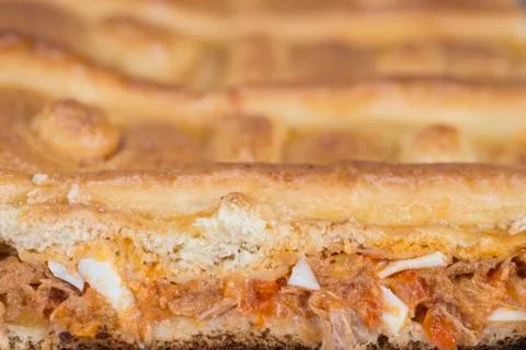 Tuna pie Stock Photos