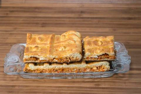 Tuna pie Foto stock
