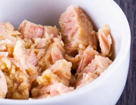 Tuna in pieces Foto stock