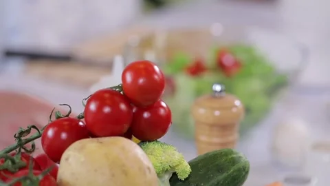 Tuna salad 4 Stock Footage 312948806