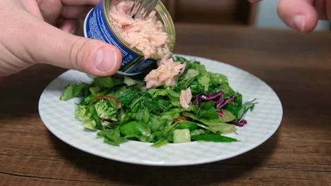 Tuna Salad Video stock 186942260