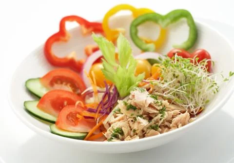 Tuna salad Stock Photos