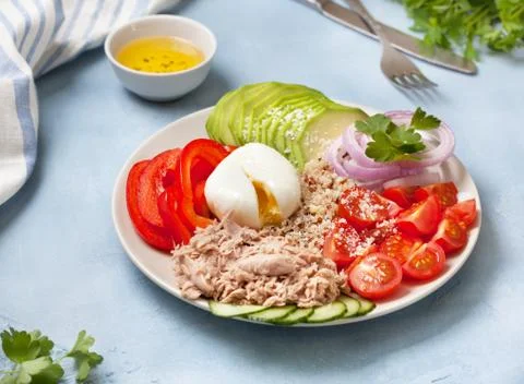 Tuna salad Stock Photos