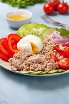 Tuna salad Stock Photos