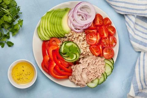 Tuna salad Stock Photos