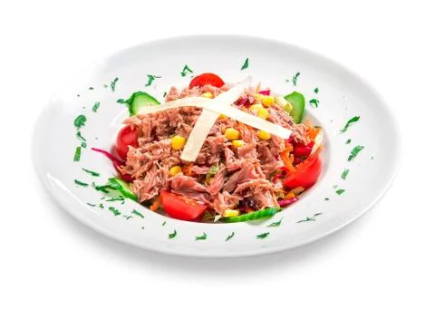 Tuna salad Stock Photos