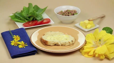 Tuna Sandwich Master Stock Footage 911493