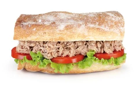 Tuna sandwich Stock Photos