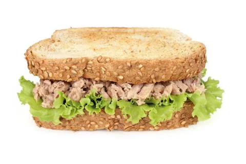 Tuna sandwich Stock Photos