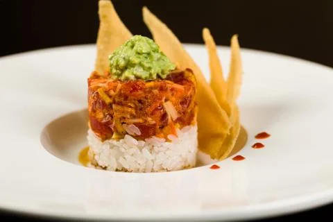 Tuna stack Stock Photos