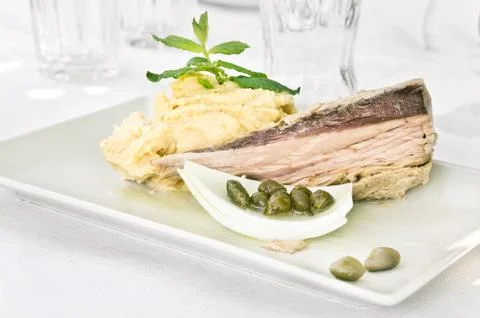 Tuna steak Stock Photos
