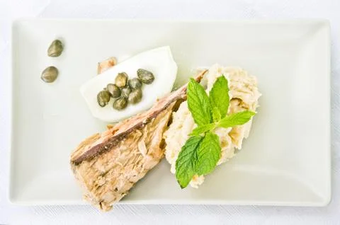 Tuna steak Stock Photos