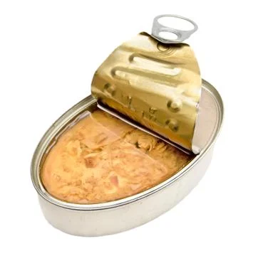 Tuna in a tin Stock Photos