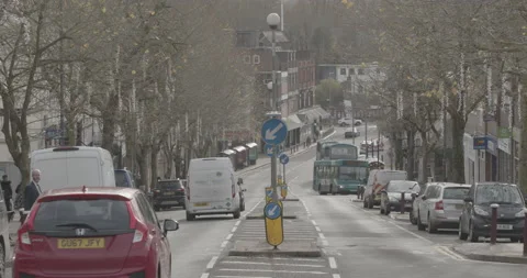 Tunbridge Wells Town Centre Stock Footage 149449480