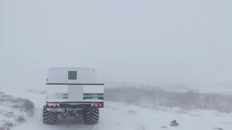 Tundra buggy Video stock 122257399