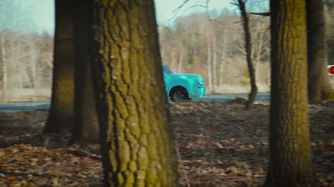 Tuned retro soviet car Video stock 68446057