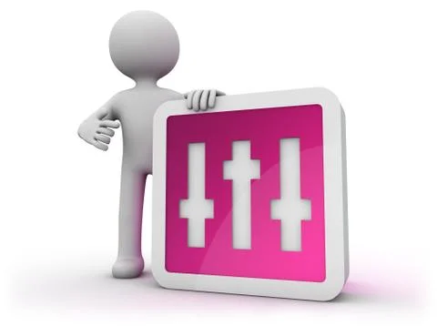 Tuner icon Stock Illustration