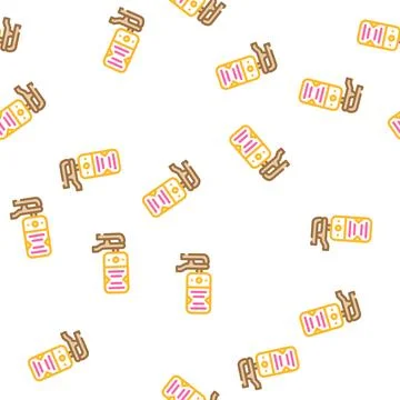 Tuner for tuning strings vector seamless pattern 스톡 일러스트