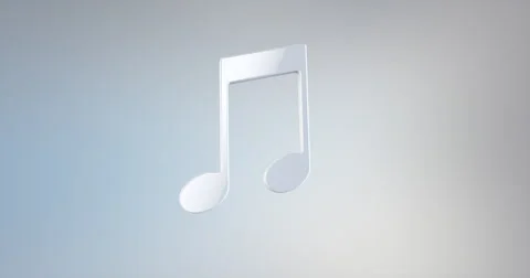 Tunes White 3d Icon Vídeos de archivo 67412784