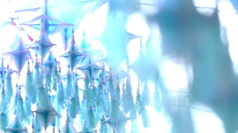 Tung on blue sky background, it is a term for yarn work that is wrapped  動画素材 139060839