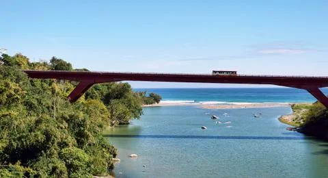The Tungho Bridge. Foto stock