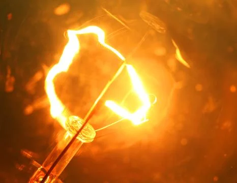 Tungsten bulb Stock Photos