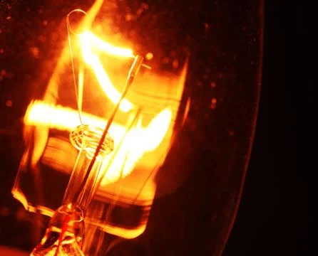 Tungsten bulb 写真素材