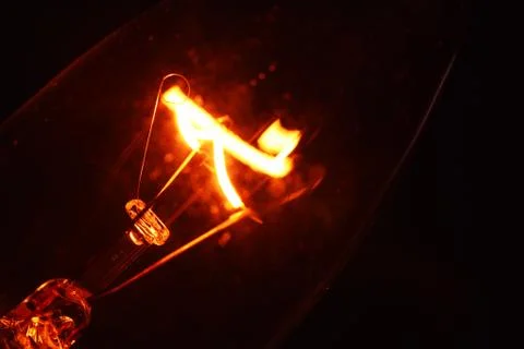 Tungsten bulb Stock Photos