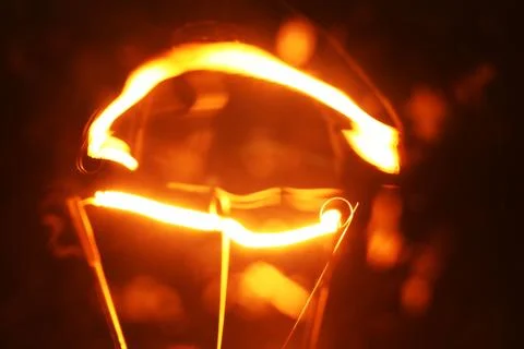 Tungsten bulb 写真素材