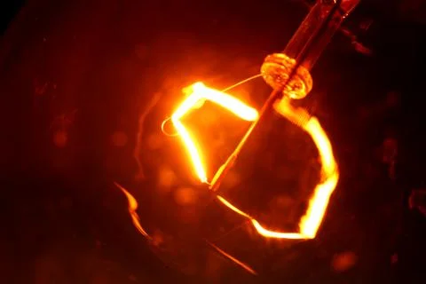 Tungsten bulb Foto stock