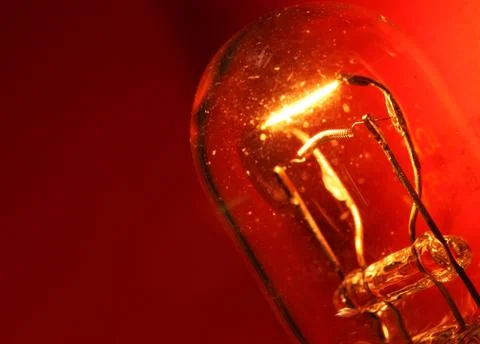 Tungsten bulb Stockfoto's