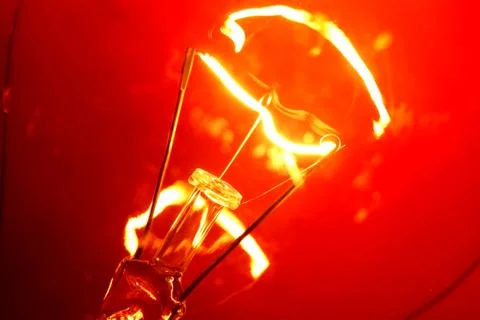 Tungsten bulb Stock Photos