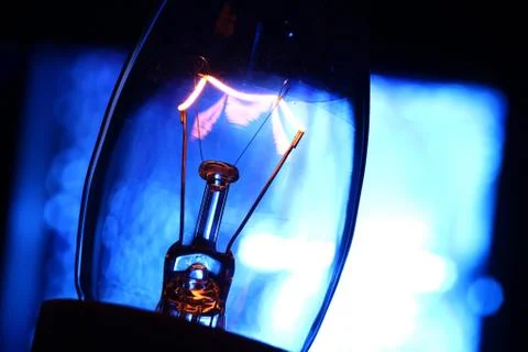 Tungsten bulb 写真素材