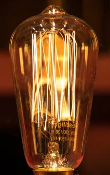 Tungsten light buib Stock Photos