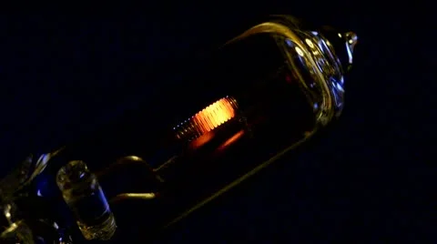Tungsten Light bulb flickering Stock Footage 10573109