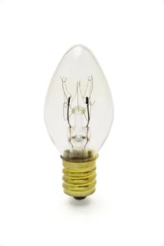 Tungsten light bulb Stock Photos