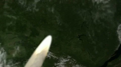 Tunguska Event-Asteroid-Comet-Meteor Collision Video stock 22260467