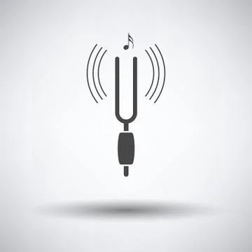 Tuning fork icon Stock Illustration