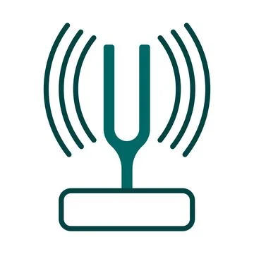 Tuning Fork Icon Stock Illustration