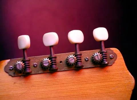 Tuning pegs Stock Photos
