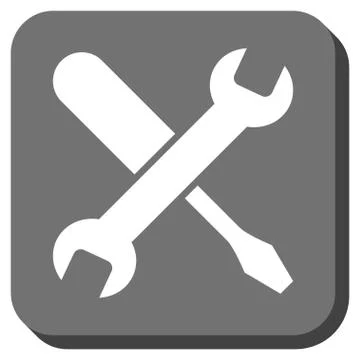 Tuning Rounded Square Vector Icon Stock Illustration