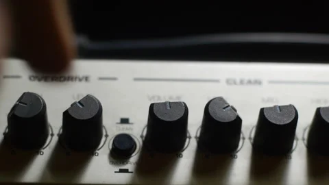 Tuning of sound Stock Footage 100990132