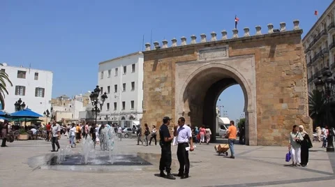 Tunis, Tunisia Stock Footage 882207