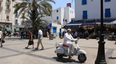 Tunis, Tunisia Stock Footage 882215