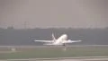 Tunisair airplane takeoff HD Footage