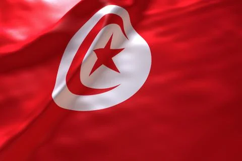 Tunisia flag background 스톡 일러스트