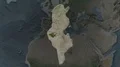 Tunisia - hub of the world. Satellite 4k or 4k+ Resolution